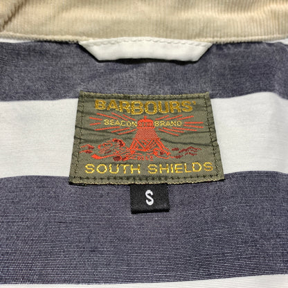 【中古品】【メンズ】 Barbour バブアー SOUTH SHIELDS BEDALE JACKET 1501012 ビデイル ジャケット アウター ワークジャケット 141-260809-ko-26-tei サイズ：S カラー：ボーダー 万代Net店