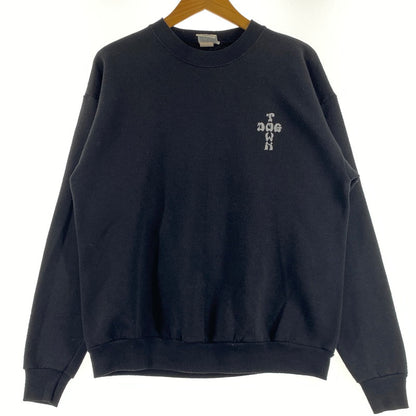 【中古品】【メンズ】 DOGTOWN ドッグタウン 90’s CROSS DICE LOGO SWEAT SHIRT 90年代 クロス ディス ロゴ スウェット シャツ 長袖 トップス トレーナー 145-260809-sa-14-tei サイズ：M カラー：ブラック 万代Net店