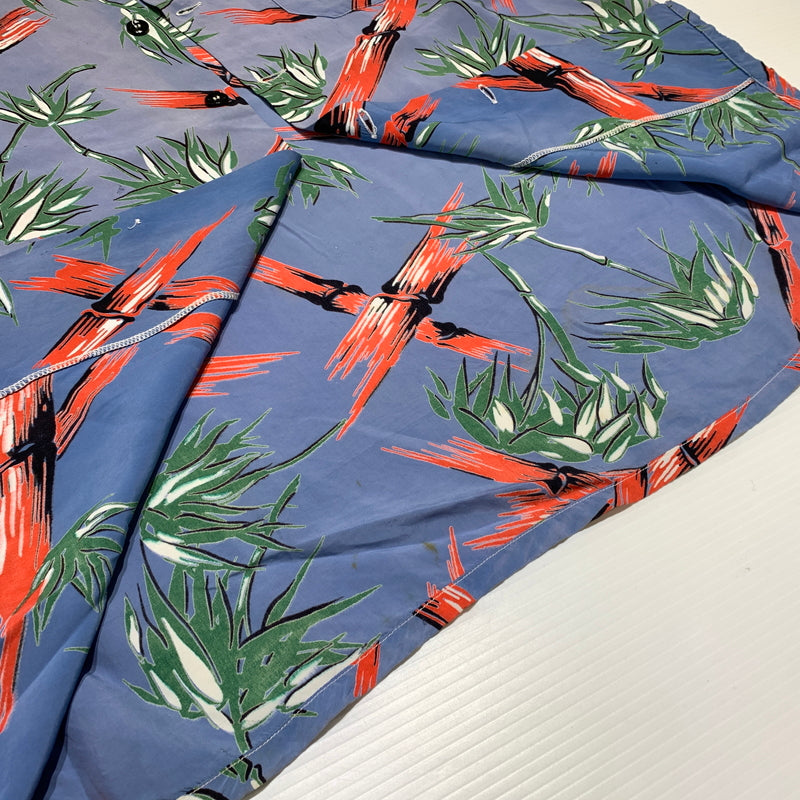 【現状渡し品】【メンズ】 UNKNOWN ALOHA SHIRT VINTAGE MADE IN CALIFORNIA アロハシャツ トップス ヴィンテージ カリフォルニア製 145-260809-ko-22-tei サイズ：M カラー：柄 万代Net店