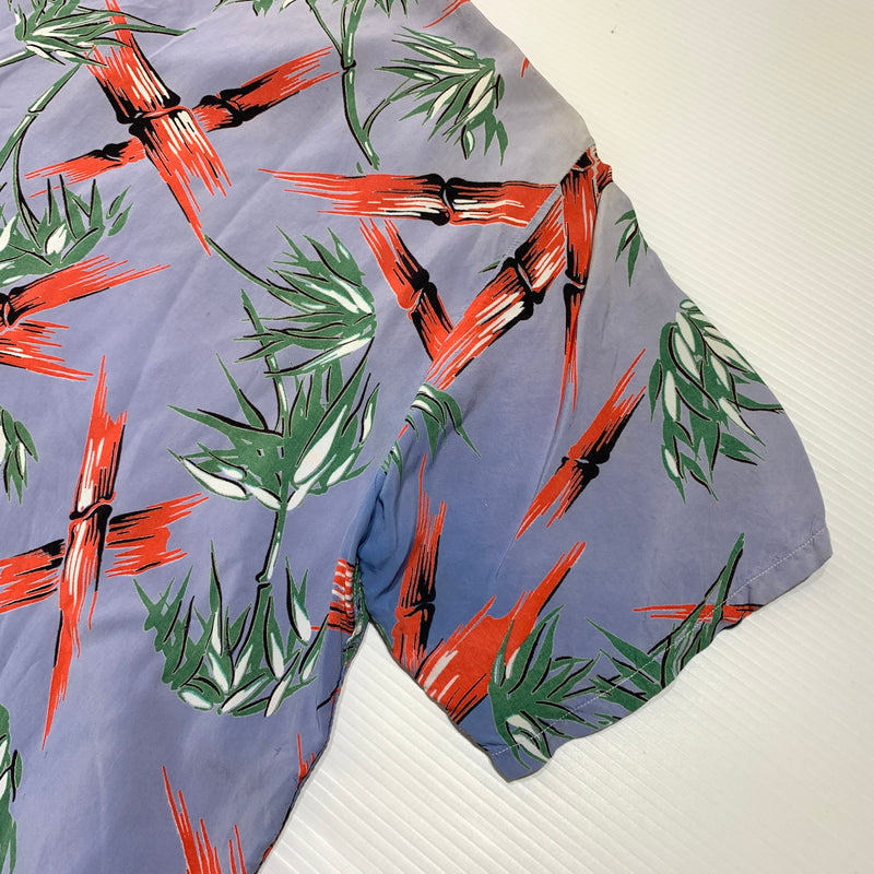 【現状渡し品】【メンズ】 UNKNOWN ALOHA SHIRT VINTAGE MADE IN CALIFORNIA アロハシャツ トップス ヴィンテージ カリフォルニア製 145-260809-ko-22-tei サイズ：M カラー：柄 万代Net店