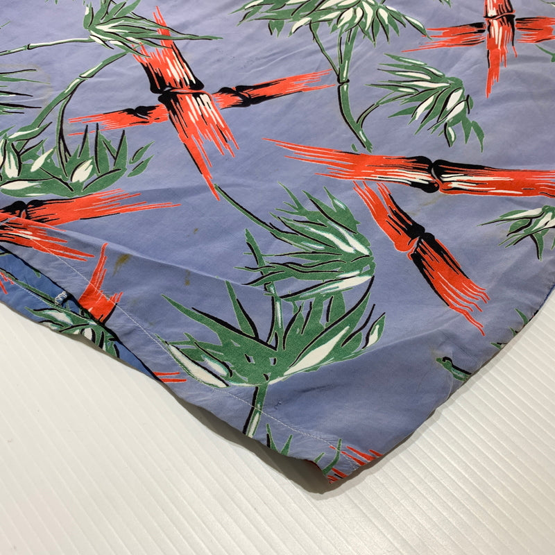 【現状渡し品】【メンズ】 UNKNOWN ALOHA SHIRT VINTAGE MADE IN CALIFORNIA アロハシャツ トップス ヴィンテージ カリフォルニア製 145-260809-ko-22-tei サイズ：M カラー：柄 万代Net店