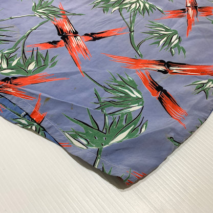 【現状渡し品】【メンズ】 UNKNOWN ALOHA SHIRT VINTAGE MADE IN CALIFORNIA アロハシャツ トップス ヴィンテージ カリフォルニア製 145-260809-ko-22-tei サイズ：M カラー：柄 万代Net店