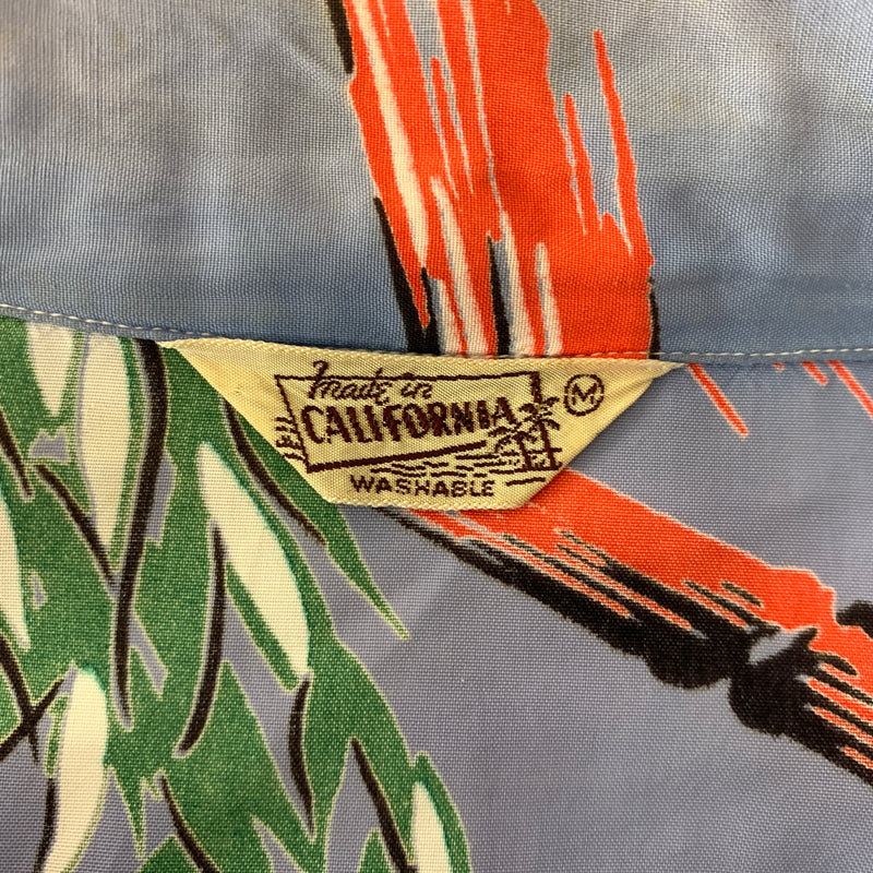 【現状渡し品】【メンズ】 UNKNOWN ALOHA SHIRT VINTAGE MADE IN CALIFORNIA アロハシャツ トップス ヴィンテージ カリフォルニア製 145-260809-ko-22-tei サイズ：M カラー：柄 万代Net店