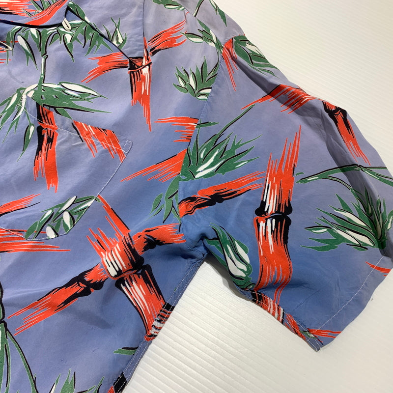 【現状渡し品】【メンズ】 UNKNOWN ALOHA SHIRT VINTAGE MADE IN CALIFORNIA アロハシャツ トップス ヴィンテージ カリフォルニア製 145-260809-ko-22-tei サイズ：M カラー：柄 万代Net店