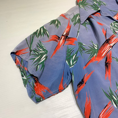 【現状渡し品】【メンズ】 UNKNOWN ALOHA SHIRT VINTAGE MADE IN CALIFORNIA アロハシャツ トップス ヴィンテージ カリフォルニア製 145-260809-ko-22-tei サイズ：M カラー：柄 万代Net店