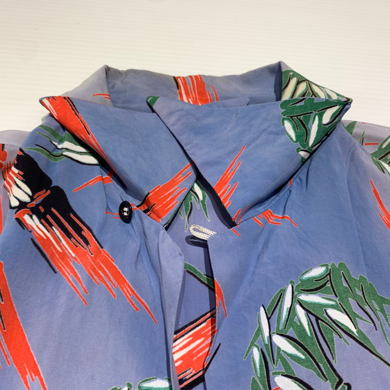 【現状渡し品】【メンズ】 UNKNOWN ALOHA SHIRT VINTAGE MADE IN CALIFORNIA アロハシャツ トップス ヴィンテージ カリフォルニア製 145-260809-ko-22-tei サイズ：M カラー：柄 万代Net店