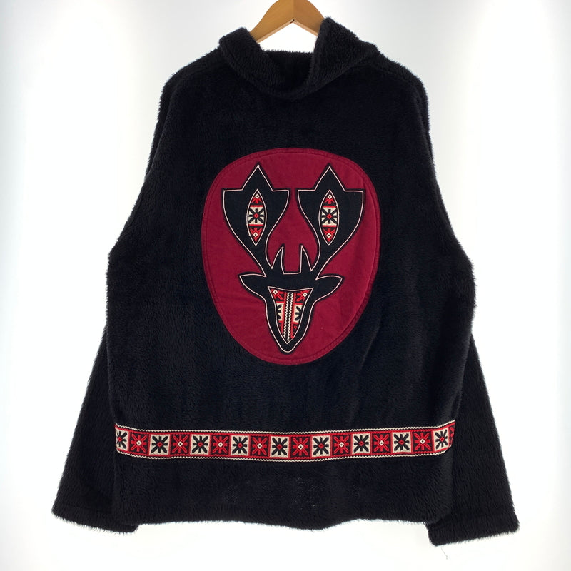 【中古品】【メンズ】 KODIAK CAMPUS コディアック キャンパス TYROLEAN TAPE PILE PULLOVER チロリアンテープ パイル プルオーバー アウター 145-260809-ko-28-tei サイズ：L カラー：ブラック 万代Net店