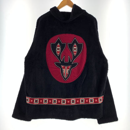 【中古品】【メンズ】 KODIAK CAMPUS コディアック キャンパス TYROLEAN TAPE PILE PULLOVER チロリアンテープ パイル プルオーバー アウター 145-260809-ko-28-tei サイズ：L カラー：ブラック 万代Net店