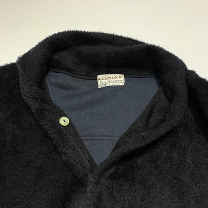 【中古品】【メンズ】 KODIAK CAMPUS コディアック キャンパス TYROLEAN TAPE PILE PULLOVER チロリアンテープ パイル プルオーバー アウター 145-260809-ko-28-tei サイズ：L カラー：ブラック 万代Net店
