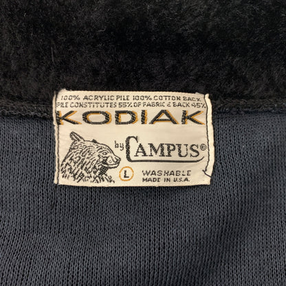 【中古品】【メンズ】 KODIAK CAMPUS コディアック キャンパス TYROLEAN TAPE PILE PULLOVER チロリアンテープ パイル プルオーバー アウター 145-260809-ko-28-tei サイズ：L カラー：ブラック 万代Net店