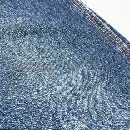 【現状渡し品】【メンズ】 BIGMAC ビッグマック 50’s VINTAGE TALON PINLOCK PAINTER DENIM 50年代 ヴィンテージ かぎ爪 ピンロック ペインター デニム ボトムス 片爪 ジーンズ 156-260809-sa-05-tei サイズ：不明 カラー：インディゴ 万代Net店