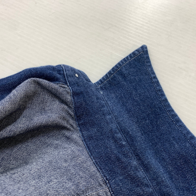 【中古品】【メンズ】 Unlikely アンクライリー 24SS DRESS COWBOY SHIRTS U24S-11-0004 アンライクリー ドレス カーボウイ シャツ 長袖 トップス 140-260808-ko-08-tei サイズ：M カラー：インディゴ 万代Net店