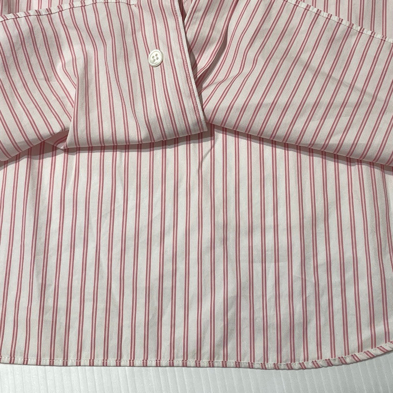 【中古品】【メンズ】 COMME des GARCONS コム デ ギャルソン SHIRT WE ARE ONE STRIPE L/S SHIRT シャツ ウィー アー ワン ストライプ ロングスリーブ シャツ 長袖 トップス 140-260808-sa-16-tei サイズ：L カラー：ピンク 万代Net店