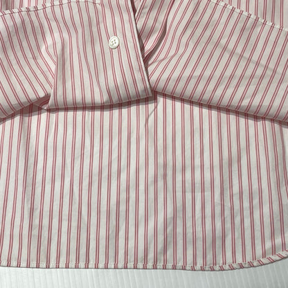 【中古品】【メンズ】 COMME des GARCONS コム デ ギャルソン SHIRT WE ARE ONE STRIPE L/S SHIRT シャツ ウィー アー ワン ストライプ ロングスリーブ シャツ 長袖 トップス 140-260808-sa-16-tei サイズ：L カラー：ピンク 万代Net店