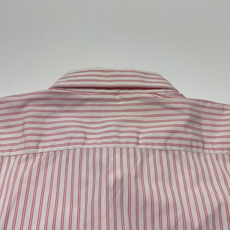 【中古品】【メンズ】 COMME des GARCONS コム デ ギャルソン SHIRT WE ARE ONE STRIPE L/S SHIRT シャツ ウィー アー ワン ストライプ ロングスリーブ シャツ 長袖 トップス 140-260808-sa-16-tei サイズ：L カラー：ピンク 万代Net店