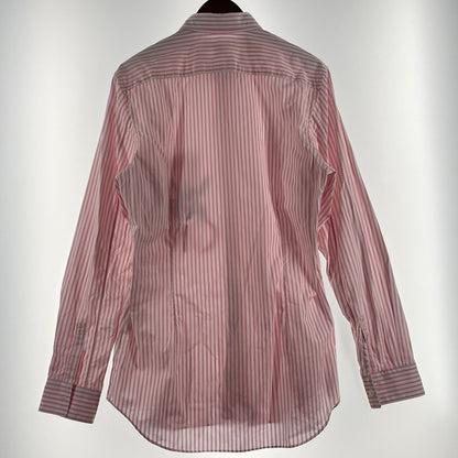 【中古品】【メンズ】 COMME des GARCONS コム デ ギャルソン SHIRT WE ARE ONE STRIPE L/S SHIRT シャツ ウィー アー ワン ストライプ ロングスリーブ シャツ 長袖 トップス 140-260808-sa-16-tei サイズ：L カラー：ピンク 万代Net店