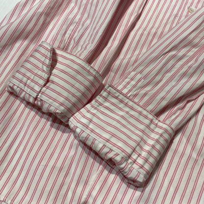 【中古品】【メンズ】 COMME des GARCONS コム デ ギャルソン SHIRT WE ARE ONE STRIPE L/S SHIRT シャツ ウィー アー ワン ストライプ ロングスリーブ シャツ 長袖 トップス 140-260808-sa-16-tei サイズ：L カラー：ピンク 万代Net店