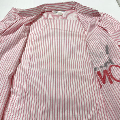 【中古品】【メンズ】 COMME des GARCONS コム デ ギャルソン SHIRT WE ARE ONE STRIPE L/S SHIRT シャツ ウィー アー ワン ストライプ ロングスリーブ シャツ 長袖 トップス 140-260808-sa-16-tei サイズ：L カラー：ピンク 万代Net店