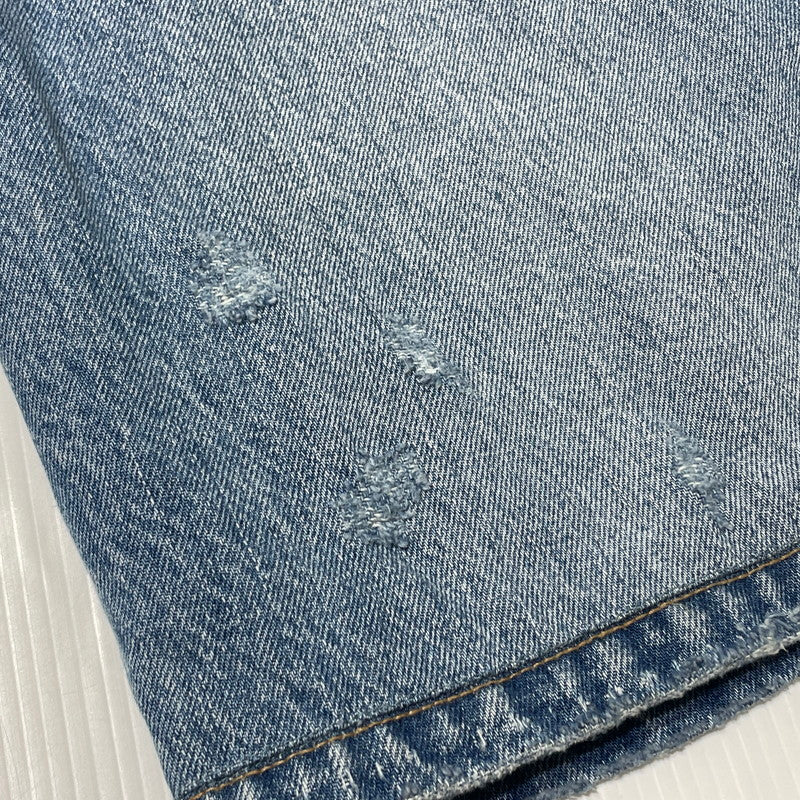 【中古品】【メンズ】 BREATH ブレス DAMAGE OVER SIZE DENIM SHORTS BR24SS-P1005 ダメージ 加工 オーバー サイズ デニム ショーツ ボトムス 短パン 153-260808-sa-17-tei サイズ：XL カラー：インディゴ 万代Net店