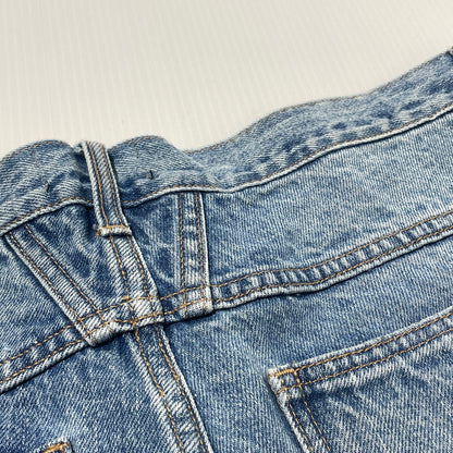 【中古品】【メンズ】 BREATH ブレス DAMAGE OVER SIZE DENIM SHORTS BR24SS-P1005 ダメージ 加工 オーバー サイズ デニム ショーツ ボトムス 短パン 153-260808-sa-17-tei サイズ：XL カラー：インディゴ 万代Net店