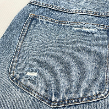 【中古品】【メンズ】 BREATH ブレス DAMAGE OVER SIZE DENIM SHORTS BR24SS-P1005 ダメージ 加工 オーバー サイズ デニム ショーツ ボトムス 短パン 153-260808-sa-17-tei サイズ：XL カラー：インディゴ 万代Net店