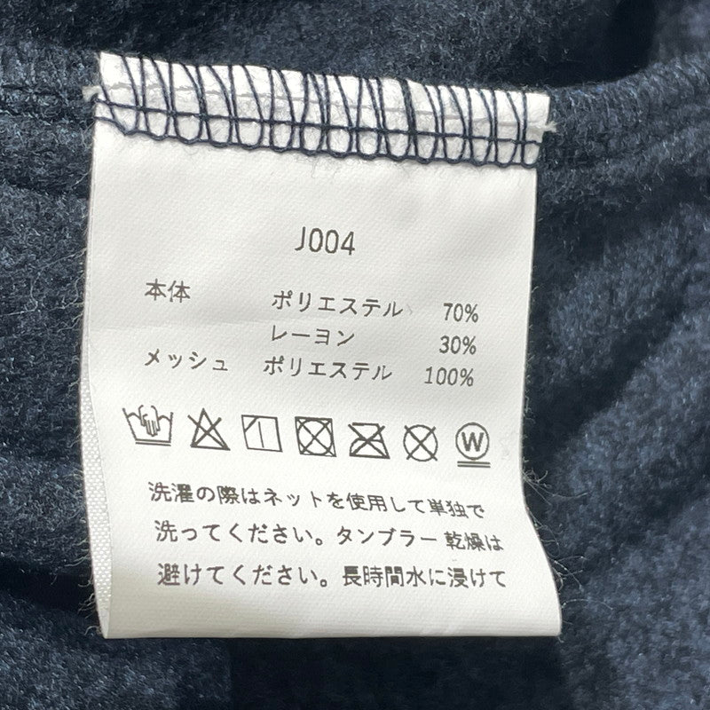 【中古品】【メンズ】 WAKE. ウェイク × ES.1 エスアイ 別注コラボ FLEECE PANT フリース パンツ ボトムス 151-260808-sa-18-tei サイズ：XL カラー：ネイビー 万代Net店