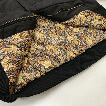 【中古品】【メンズ】 RENEGADE SPORTSWEAR レネゲード スポーツウェア DERBY JACKET ダービージャケット アウター 中綿ジャケット 145-260808-ko-07-tei サイズ：XL カラー：ブラック 万代Net店