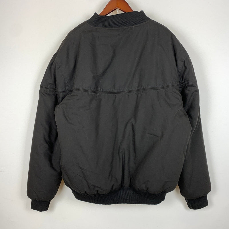 【中古品】【メンズ】 RENEGADE SPORTSWEAR レネゲード スポーツウェア DERBY JACKET ダービージャケット アウター 中綿ジャケット 145-260808-ko-07-tei サイズ：XL カラー：ブラック 万代Net店