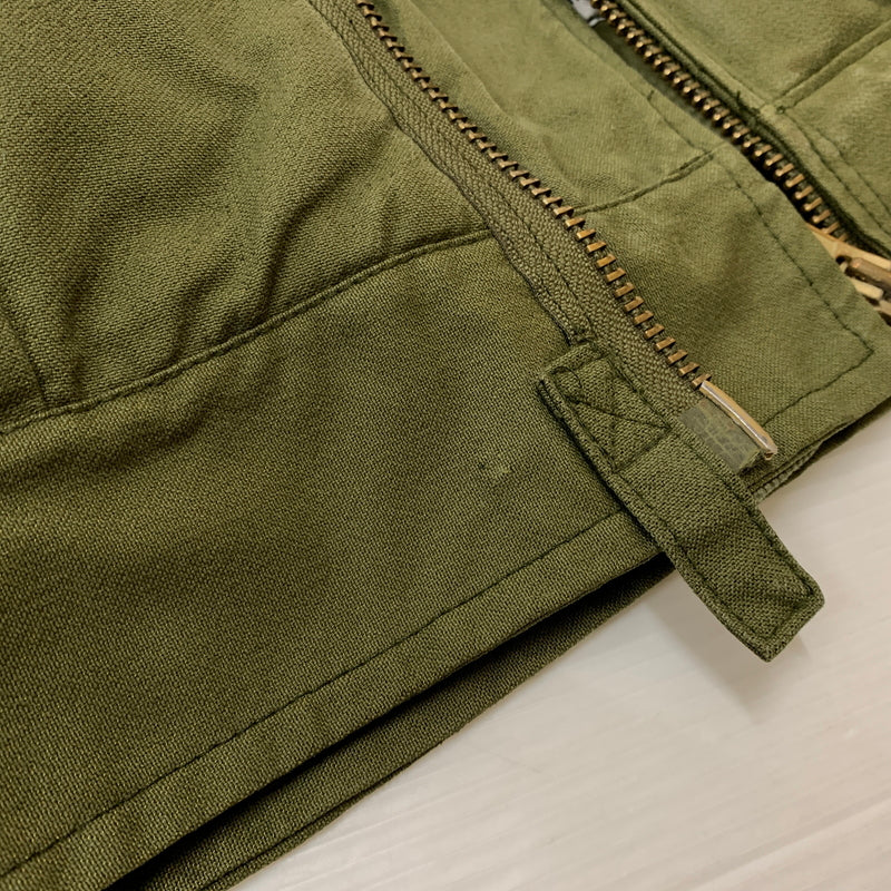 【中古品】【メンズ】 CANADIAN ARMY カナディアン アーミー COMBAT VEHICLE CREWMAN JACKET 8415-21-851-4901 コンバット ビークル クルーマン ジャケット アウター ミリタリー 145-260808-ko-06-tei サイズ：7046 カラー：カーキ 万代Net店