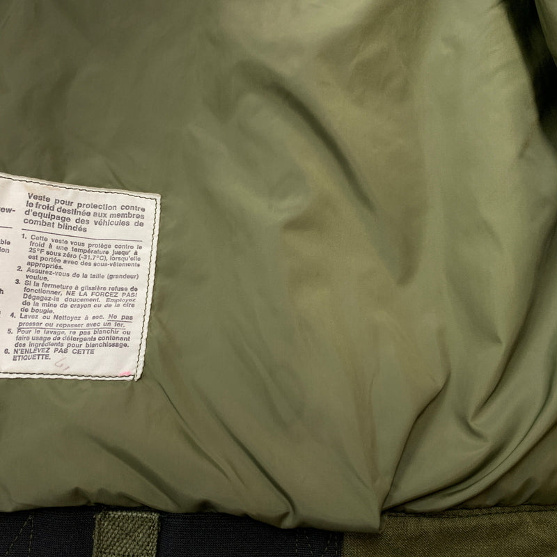 【中古品】【メンズ】 CANADIAN ARMY カナディアン アーミー COMBAT VEHICLE CREWMAN JACKET 8415-21-851-4901 コンバット ビークル クルーマン ジャケット アウター ミリタリー 145-260808-ko-06-tei サイズ：7046 カラー：カーキ 万代Net店