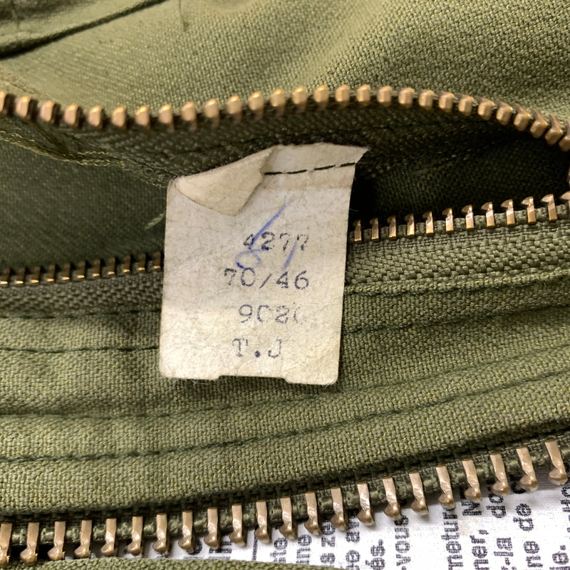 【中古品】【メンズ】 CANADIAN ARMY カナディアン アーミー COMBAT VEHICLE CREWMAN JACKET 8415-21-851-4901 コンバット ビークル クルーマン ジャケット アウター ミリタリー 145-260808-ko-06-tei サイズ：7046 カラー：カーキ 万代Net店