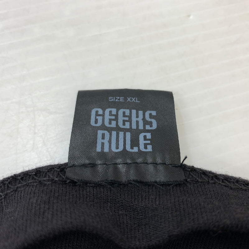 【中古品】【メンズ】 GEEKS RULE ギークス ルール COWBOY BEBOP S/S TEE カウボーイビバップ ショートスリーブ Tシャツ 半袖 トップス 天国の扉 145-260808-ko-04-tei サイズ：XXL カラー：ブラック 万代Net店