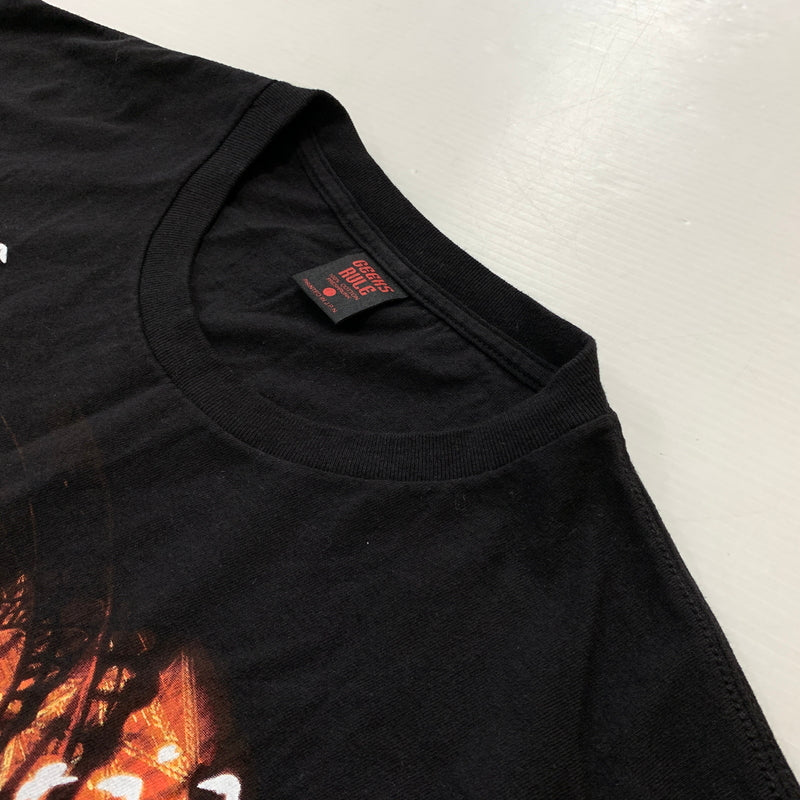【中古品】【メンズ】 GEEKS RULE ギークス ルール COWBOY BEBOP S/S TEE カウボーイビバップ ショートスリーブ Tシャツ 半袖 トップス 天国の扉 145-260808-ko-04-tei サイズ：XXL カラー：ブラック 万代Net店