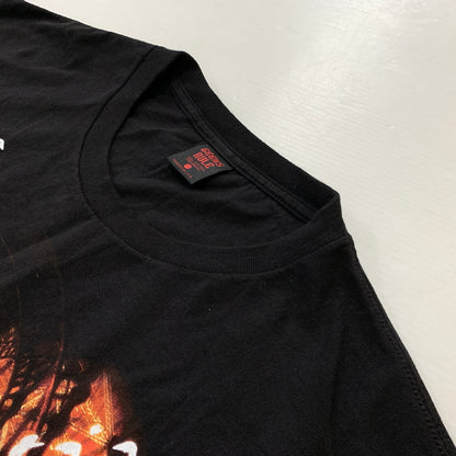 【中古品】【メンズ】 GEEKS RULE ギークス ルール COWBOY BEBOP S/S TEE カウボーイビバップ ショートスリーブ Tシャツ 半袖 トップス 天国の扉 145-260808-ko-04-tei サイズ：XXL カラー：ブラック 万代Net店