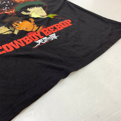 【中古品】【メンズ】 GEEKS RULE ギークス ルール COWBOY BEBOP S/S TEE カウボーイビバップ ショートスリーブ Tシャツ 半袖 トップス 天国の扉 145-260808-ko-04-tei サイズ：XXL カラー：ブラック 万代Net店