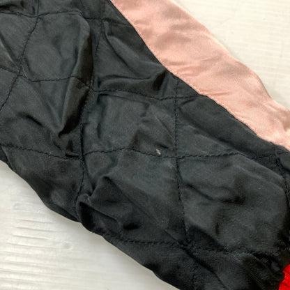 【現状渡し品】【メンズ】 ROOTS BANK CORPORATION ルーツバンクコーポレーション SOUVENIR JACKET OKINAWA スーベニアジャケット ライトアウター スカジャン 沖縄 145-260808-ko-03-tei サイズ：L カラー：ブラウン系×ピンク 万代Net店