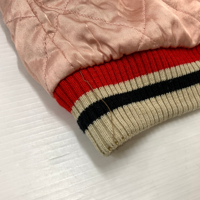 【現状渡し品】【メンズ】 ROOTS BANK CORPORATION ルーツバンクコーポレーション SOUVENIR JACKET OKINAWA スーベニアジャケット ライトアウター スカジャン 沖縄 145-260808-ko-03-tei サイズ：L カラー：ブラウン系×ピンク 万代Net店