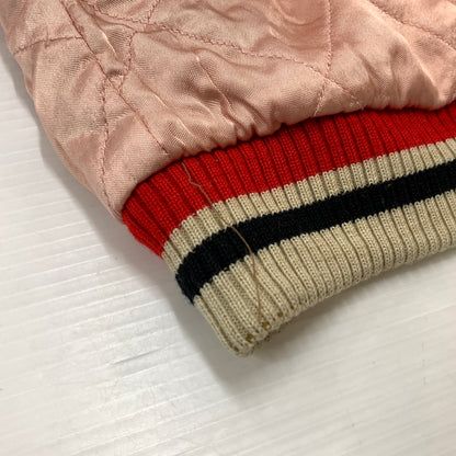 【現状渡し品】【メンズ】 ROOTS BANK CORPORATION ルーツバンクコーポレーション SOUVENIR JACKET OKINAWA スーベニアジャケット ライトアウター スカジャン 沖縄 145-260808-ko-03-tei サイズ：L カラー：ブラウン系×ピンク 万代Net店