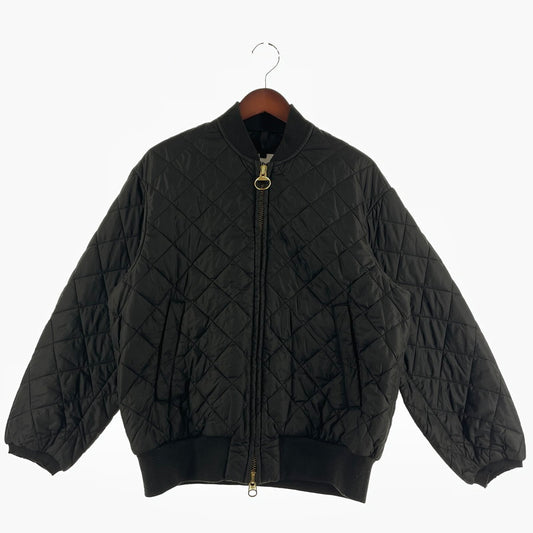 【中古品】【メンズ】 BARBOUR バーブァー QUILTING JACKET 2002190 キルティング ジャケット アウター 141-260808-sa-09-tei サイズ：36 カラー：ブラック 万代Net店