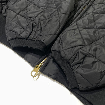 【中古品】【メンズ】 BARBOUR バーブァー QUILTING JACKET 2002190 キルティング ジャケット アウター 141-260808-sa-09-tei サイズ：36 カラー：ブラック 万代Net店