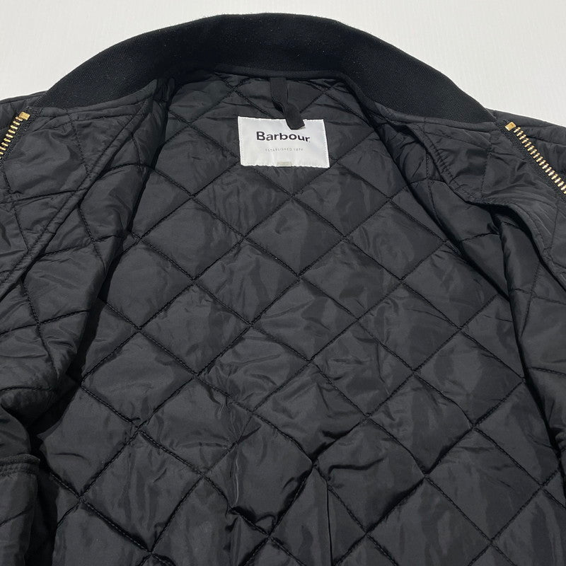 【中古品】【メンズ】 BARBOUR バーブァー QUILTING JACKET 2002190 キルティング ジャケット アウター 141-260808-sa-09-tei サイズ：36 カラー：ブラック 万代Net店