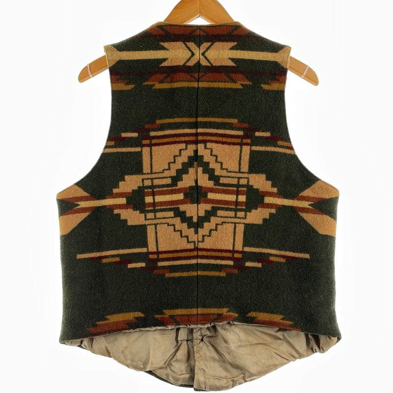 【現状渡し品】【メンズ】 PENDLETON ペンドルトン WOOL VEST ウール ベスト トップス 145-260808-sa-10-tei サイズ：M カラー：総柄 万代Net店