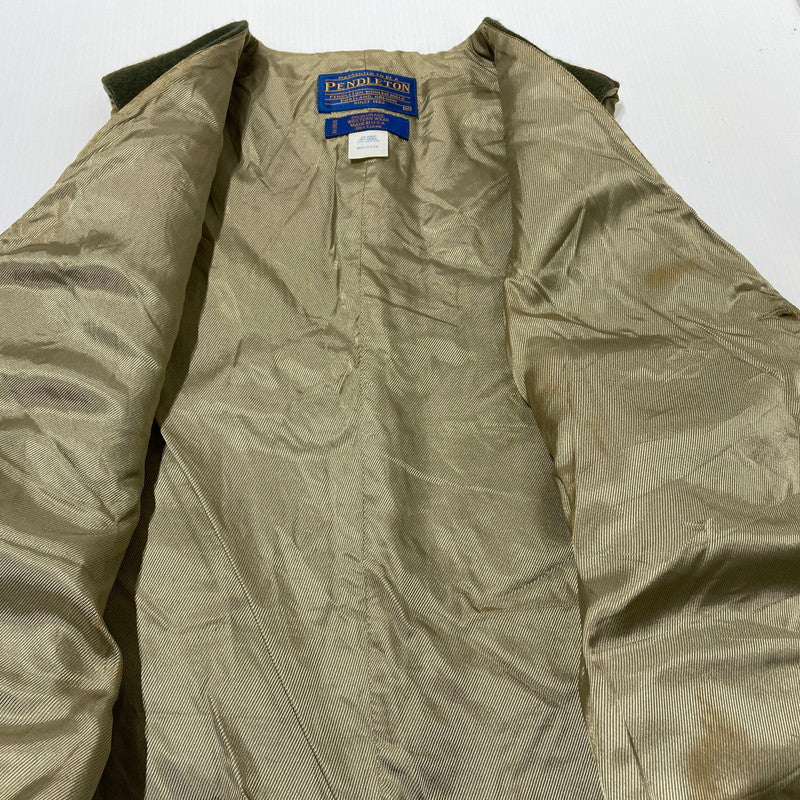 【現状渡し品】【メンズ】 PENDLETON ペンドルトン WOOL VEST ウール ベスト トップス 145-260808-sa-10-tei サイズ：M カラー：総柄 万代Net店