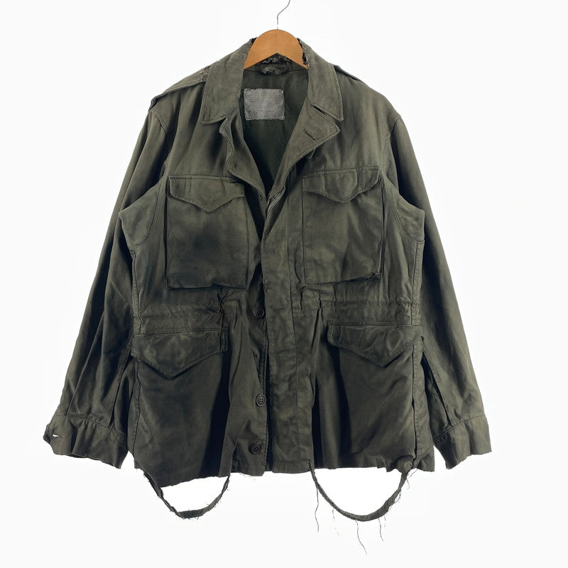 【現状渡し品】【メンズ】 US ARMY アメリカ軍 40’s VINTAGE FIELD JACKET M-1943 40年代 ヴィンテージ フィールド ジャケット アウター 145-260808-sa-11-tei サイズ：不明 カラー：カーキ 万代Net店