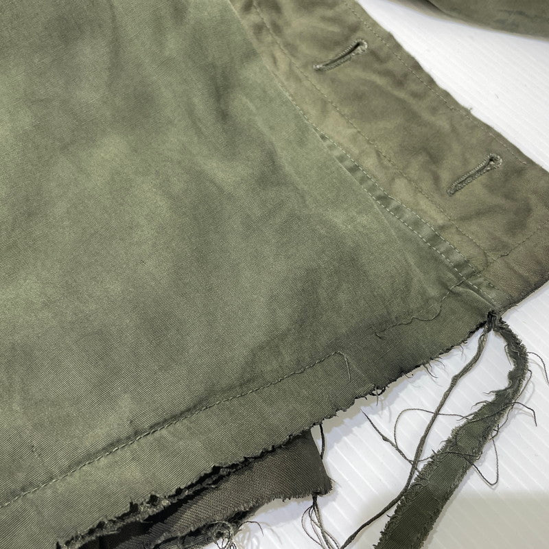 【現状渡し品】【メンズ】 US ARMY アメリカ軍 40’s VINTAGE FIELD JACKET M-1943 40年代 ヴィンテージ フィールド ジャケット アウター 145-260808-sa-11-tei サイズ：不明 カラー：カーキ 万代Net店