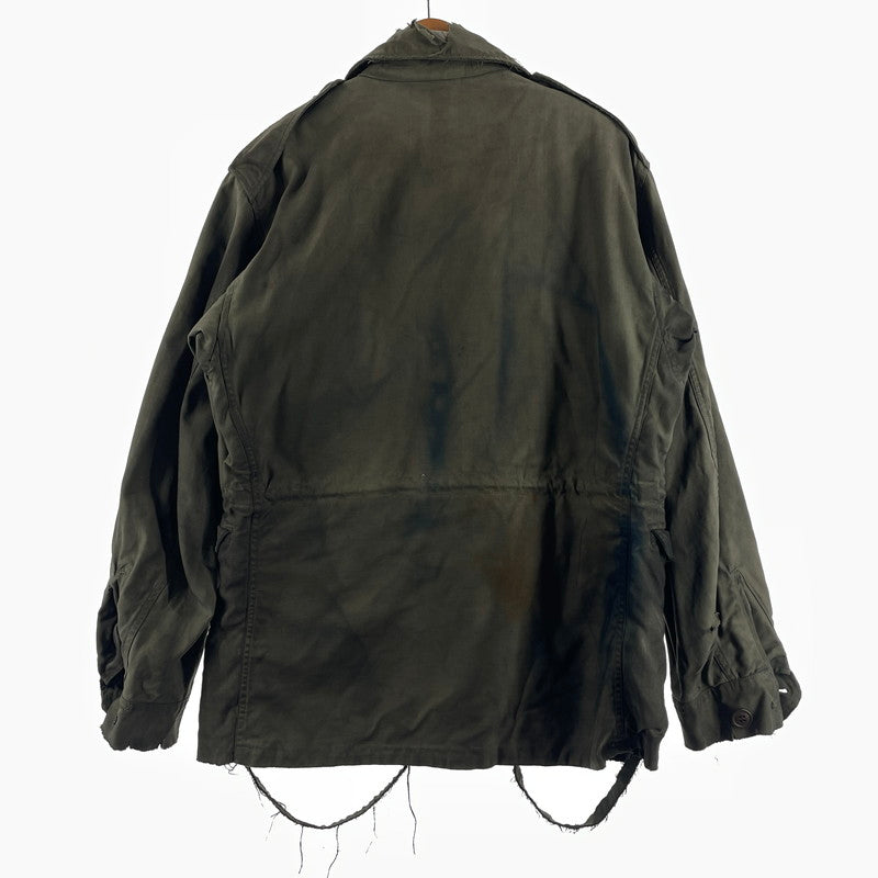 【現状渡し品】【メンズ】 US ARMY アメリカ軍 40’s VINTAGE FIELD JACKET M-1943 40年代 ヴィンテージ フィールド ジャケット アウター 145-260808-sa-11-tei サイズ：不明 カラー：カーキ 万代Net店