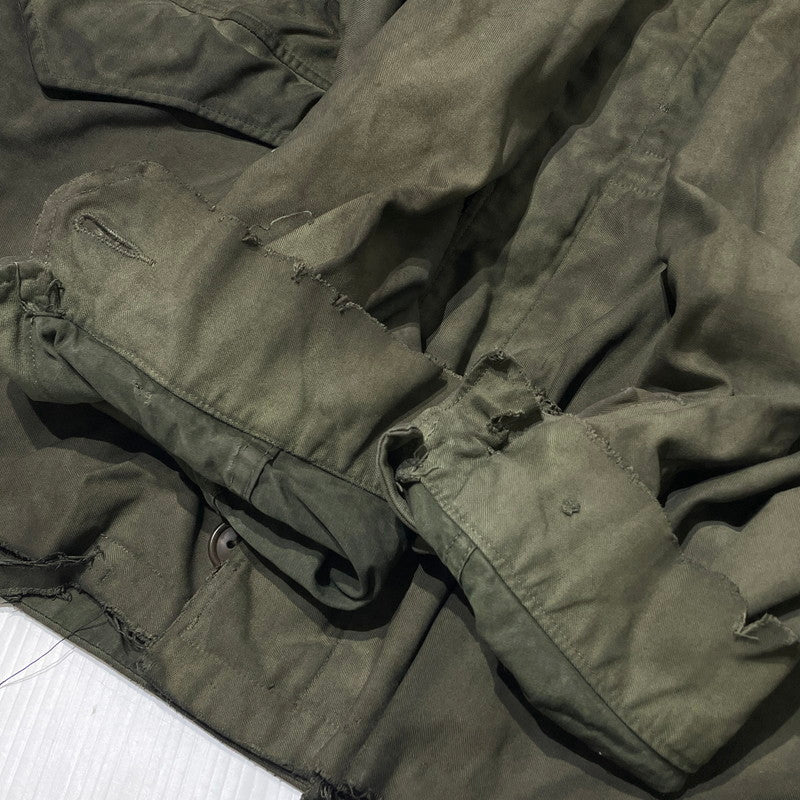 【現状渡し品】【メンズ】 US ARMY アメリカ軍 40’s VINTAGE FIELD JACKET M-1943 40年代 ヴィンテージ フィールド ジャケット アウター 145-260808-sa-11-tei サイズ：不明 カラー：カーキ 万代Net店