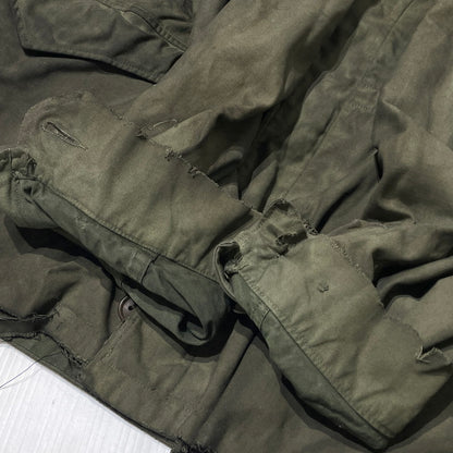 【現状渡し品】【メンズ】 US ARMY アメリカ軍 40’s VINTAGE FIELD JACKET M-1943 40年代 ヴィンテージ フィールド ジャケット アウター 145-260808-sa-11-tei サイズ：不明 カラー：カーキ 万代Net店