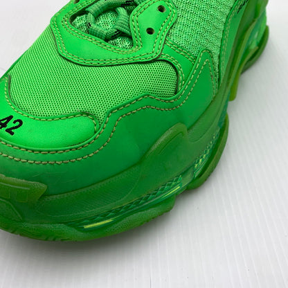 【中古品】【メンズ】 BALENCIAGA バレンシアガ TRIPLE S SNEAKERS 541624 トリプル エス スニーカー 靴 シューズ ビッグスニーカー 183-260812-ko-05-tei サイズ：42 カラー：グリーン 万代Net店
