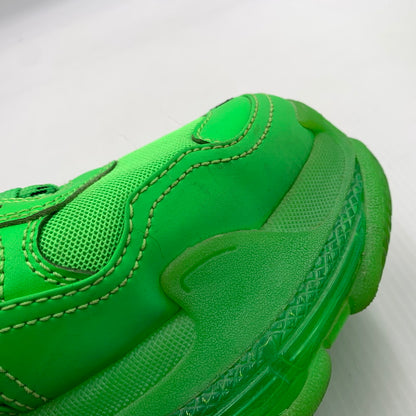 【中古品】【メンズ】 BALENCIAGA バレンシアガ TRIPLE S SNEAKERS 541624 トリプル エス スニーカー 靴 シューズ ビッグスニーカー 183-260812-ko-05-tei サイズ：42 カラー：グリーン 万代Net店